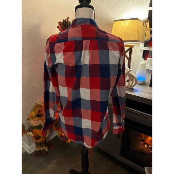 Gap women’s button up plaid shirt size M‎ - Picture 2 of 3